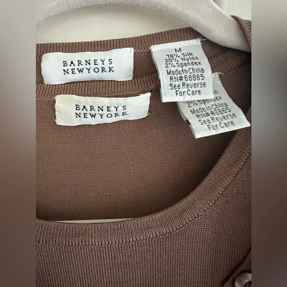 Barneys New York silk blend sweater set - Picture 5 of 10